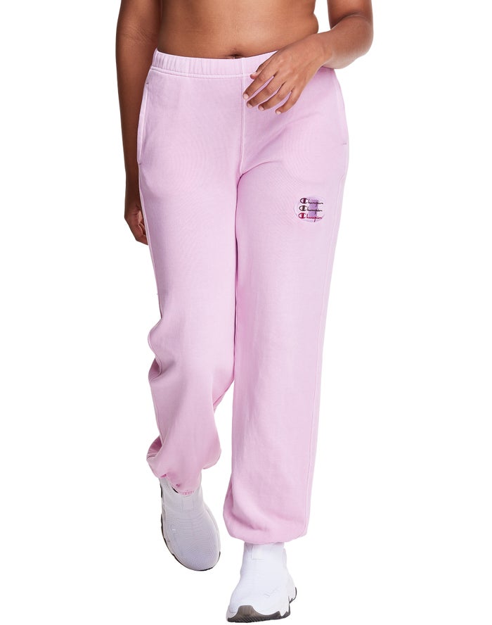 Champion Trainingsbroek Dames - Roze - Lightweight Fleece ( 832016-QGD )